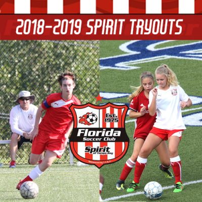 Spirit 2018-19 Tryout Dates Announced week of May 7th