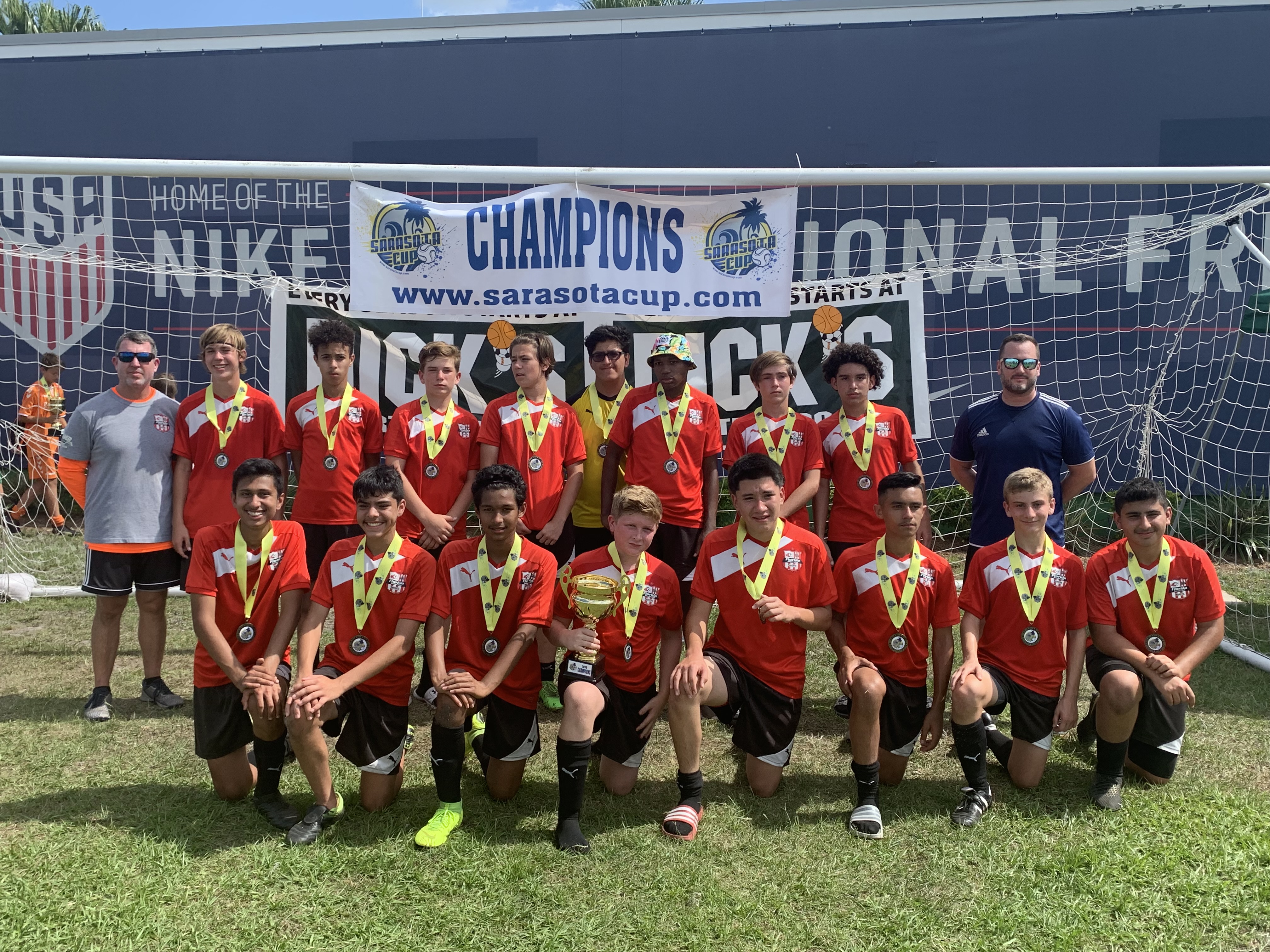 U15 Boys Win Sarasota Cup